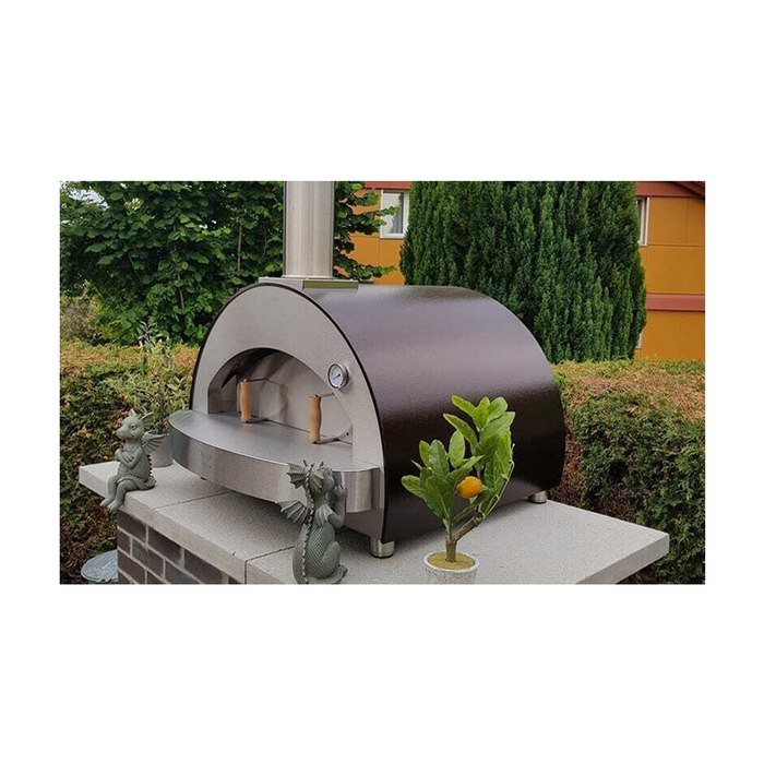 Alfa Pizza - Forno 4 Wood Fire Pizza Oven Cooking Area 80cm x 60cm - Copper Top - FX4P-LRAM-T