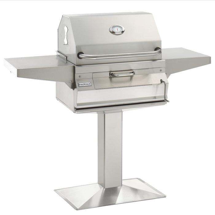 Fire Magic Grills - Charcoal Grill Patio Post Mount