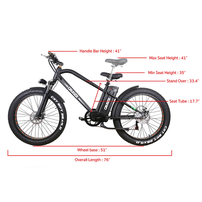 NAKTO - SUPER CRUISER eBike