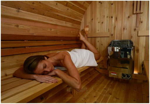 Heavenly Saunas - Princeton Cedar Barrel Sauna - 6 Person