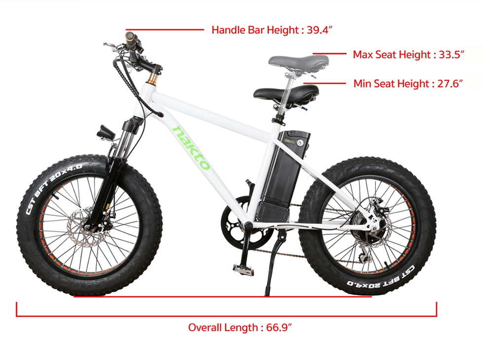 NAKTO - MINI CRUISER eBike